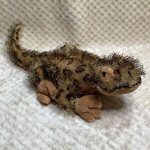 Ganz Webkinz Retired Leopard Lizard Plush 12in Spotted Stuffed Animal No Code